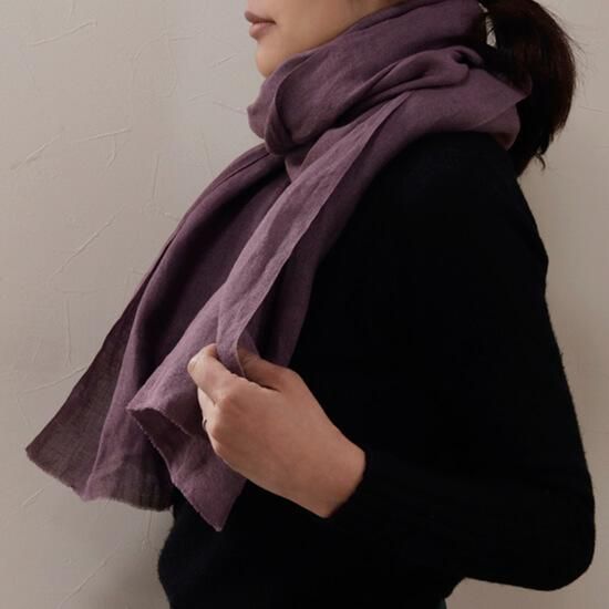 タケミクロス】タケミストールリネン40番手双糸小幅 TL402st-