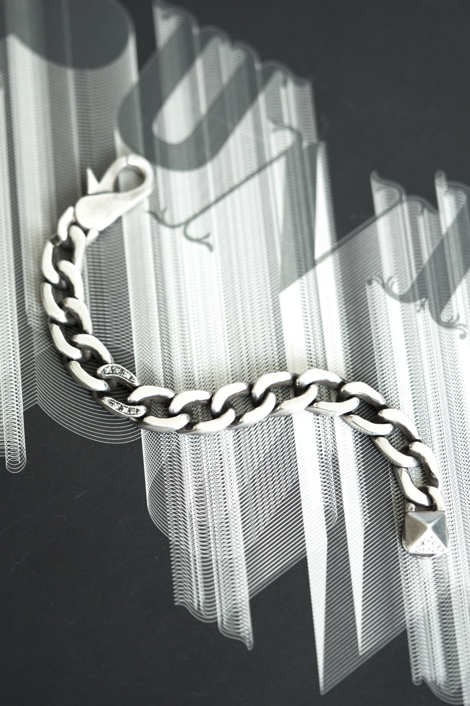 Chain Bracelet with DIA
