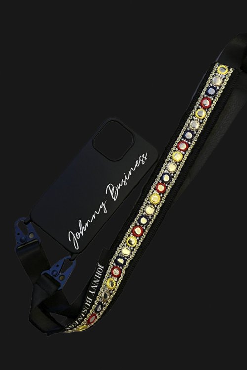 JOHNNY BUSINESS iPhone Case