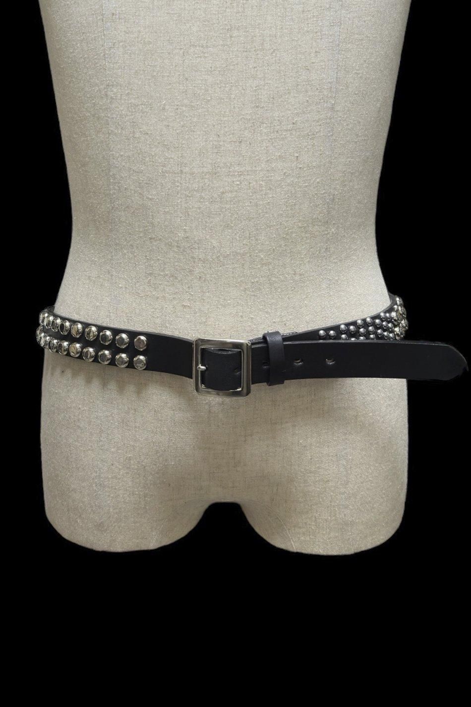 ''I Don't Care'' Studs Belt