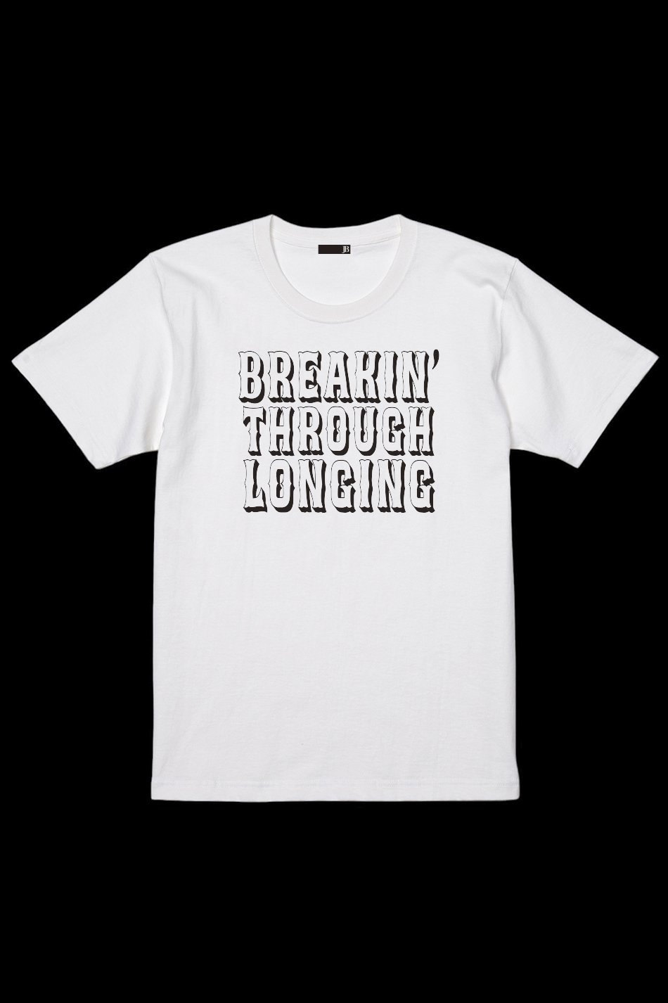 Breakin' Through Longing Tee WHT