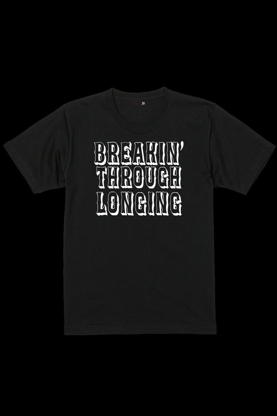 Breakin' Through Longing Tee BLK