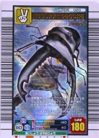 甲虫王者 ムシキング 銀レア No.25 パラワンオオヒラクワガタ 甲虫王者 ムシキング 銀レア No.25 パラワンオオヒラクワガタ
