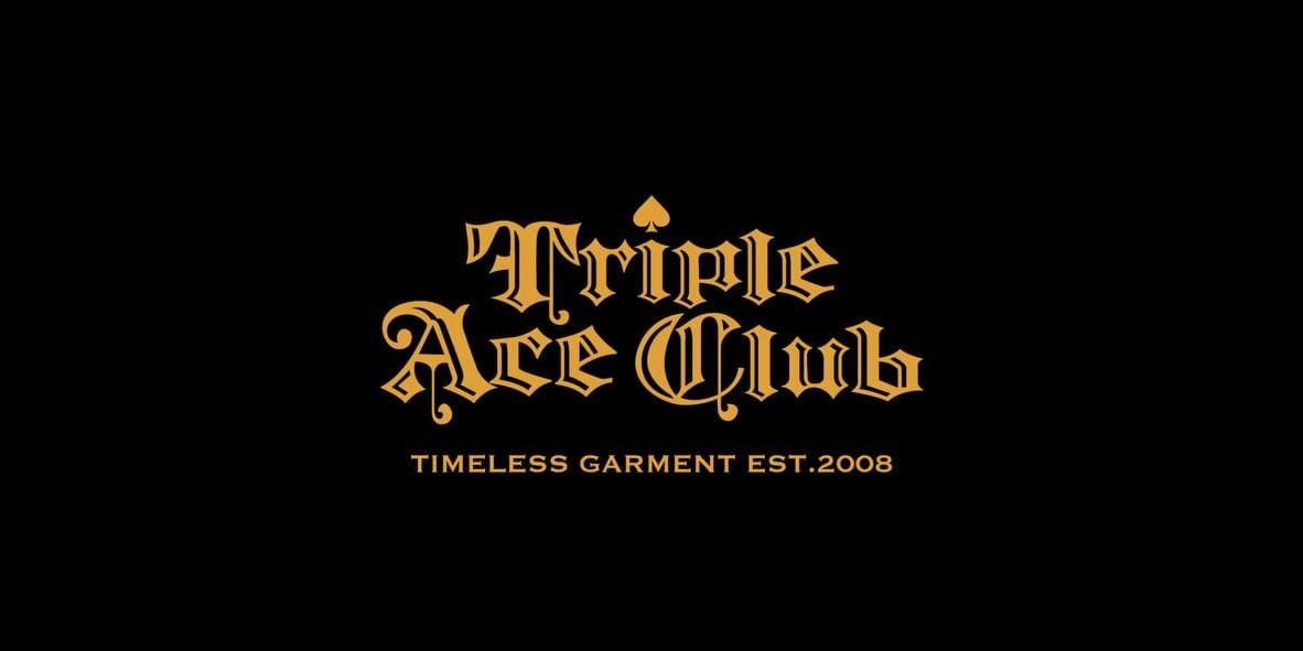 美品 トリプルエースクラブ スタジャン triple ace club Lサイズ