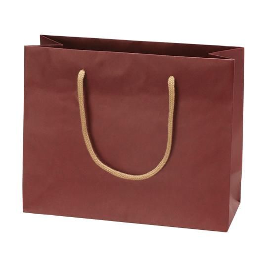 紙袋 ショップ袋 袋探（ふくろたん）】紙袋 ハイバッグ（角底袋）シルバースミス