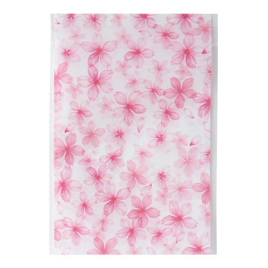 ジッパーバッグ 花 ピンク 花サクラ