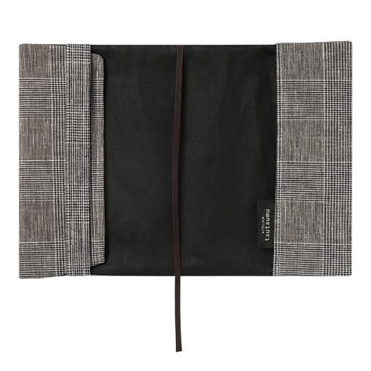 ATELIER tsutsumu アトリエ包む ブックカバー グレンチェック