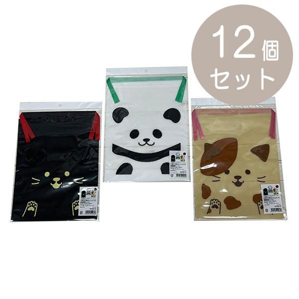 包む オンラインショップ 100円ショップ商品 包装紙 巾着バッグ