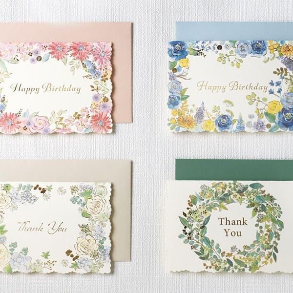 Amazon | BAY LETTERPRESS サンキューカード フリマ メッセージ