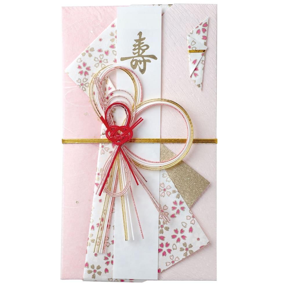 包む オンラインショップ 祝儀袋 結婚祝い らんまん べに ピンク 桜