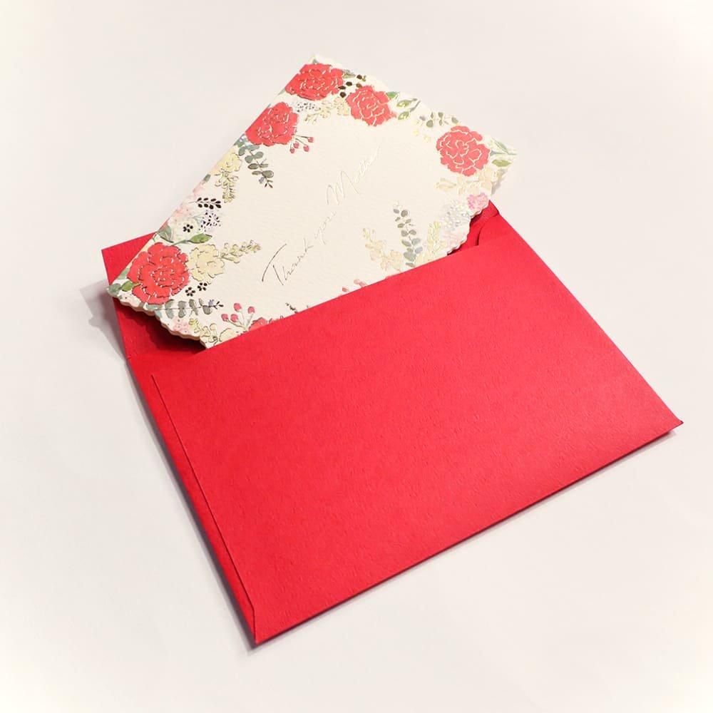 花束カード カーネーション - Z&K ONLINE SHOP