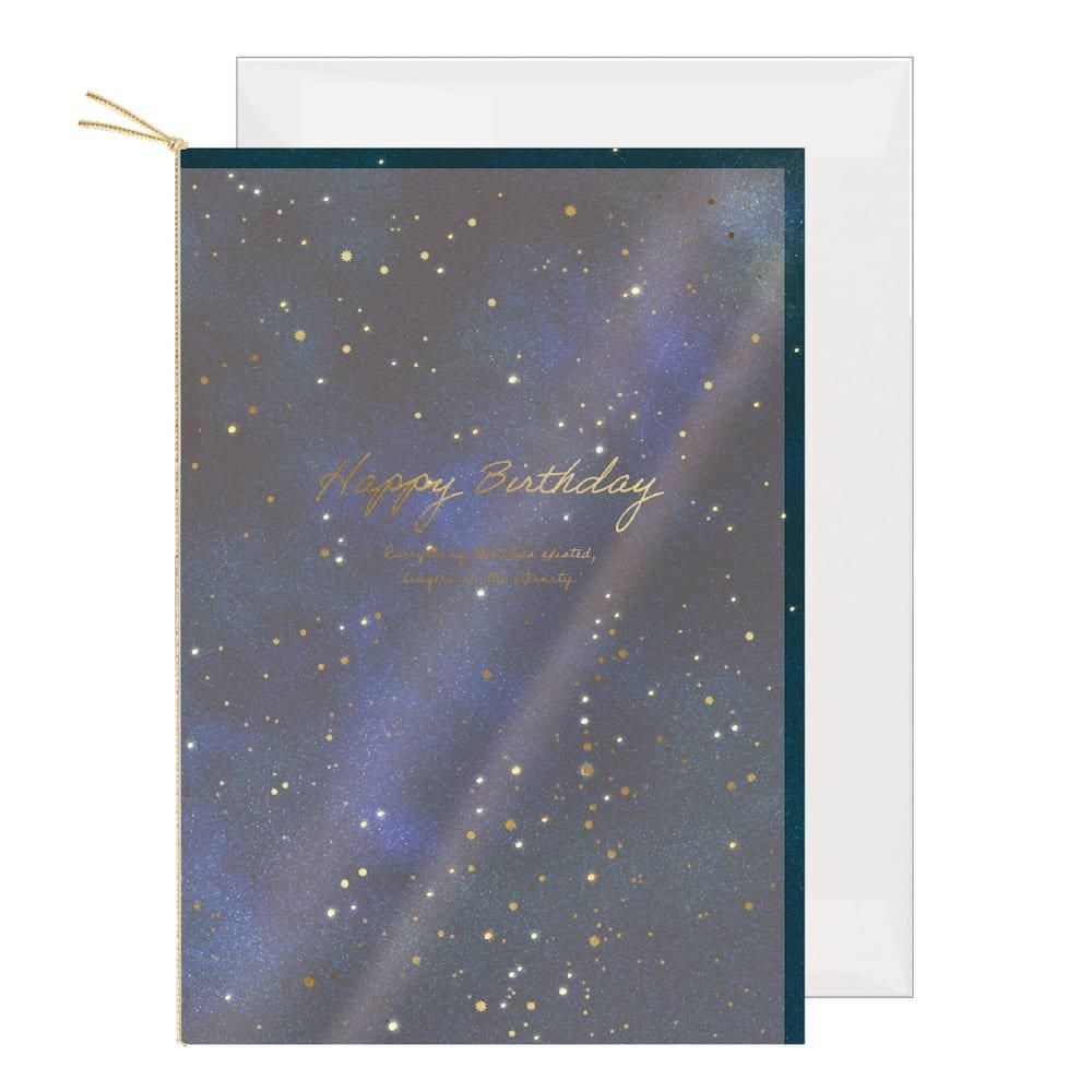 バースデーカードセット 誕生日カード / 文鳥＆インコ柄 / ハッピーバースデー」封筒つき