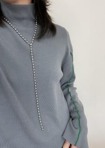 <img class='new_mark_img1' src='https://img.shop-pro.jp/img/new/icons14.gif' style='border:none;display:inline;margin:0px;padding:0px;width:auto;' />ensouk   metalball 4way necklace / silver
