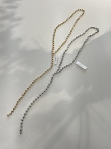 <img class='new_mark_img1' src='https://img.shop-pro.jp/img/new/icons14.gif' style='border:none;display:inline;margin:0px;padding:0px;width:auto;' />ensouk   metalball 4way necklace / gold
