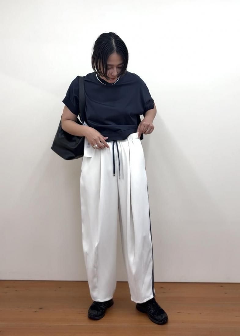 ayane定価18480 ストレッチダンガリーバレルレッグパンツ38 半額以下 ayane定価18480 ストレッチダンガリーバレルレッグパンツ38 半額