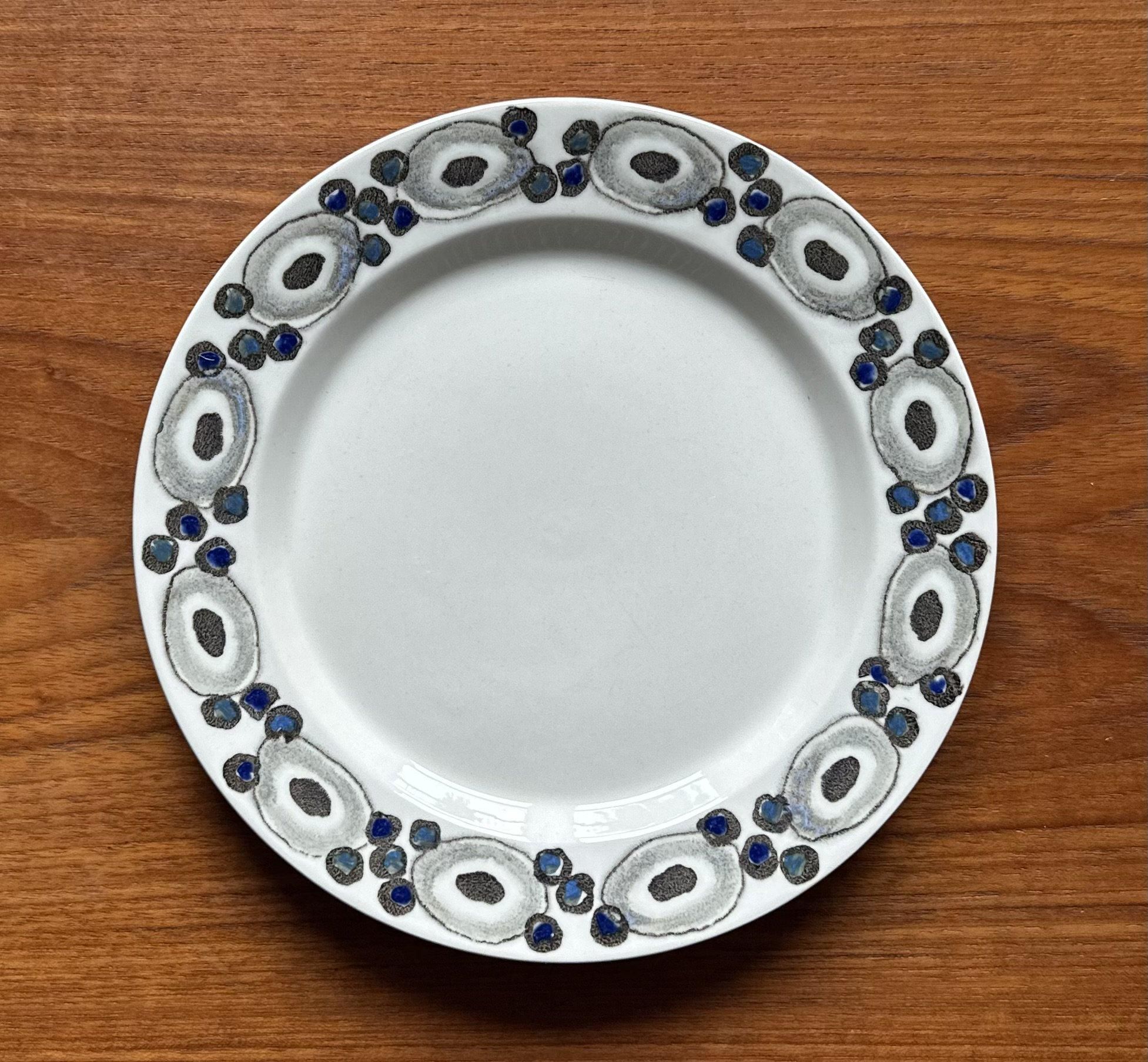 Royal Copenhagen 륳ڥϡ / Aluminia ߥ˥Nucella ̥顡ץ졼ȡ19.5cm  ֥롼No.1 