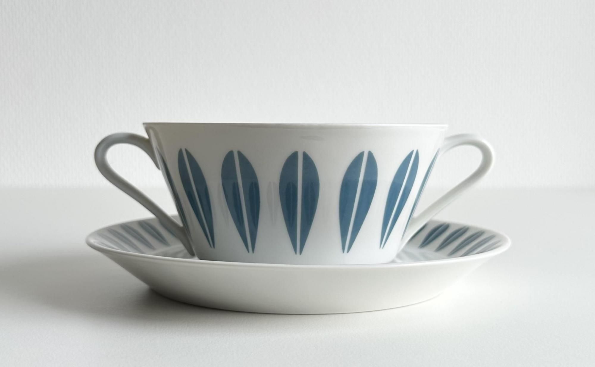 Lyngby Porcelain  ӥ塼 ݡ /  Lotus ץåץåȡ֥롼2