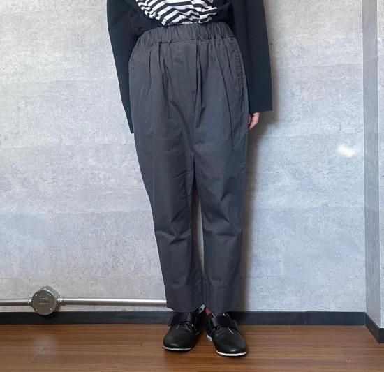 TRAVAIL MANUEL】コンパクトチノストレッチノームパンツ