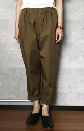高品質の人気 TRAVAIL Ladies+Kids - MANUEL】コンパクトチノサドルパンツ パンツ