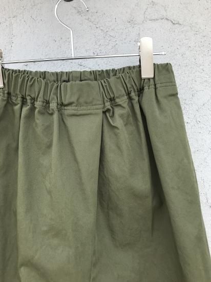 TRAVAIL MANUEL】コンパクトチノサドルパンツ - Ladies+Kids