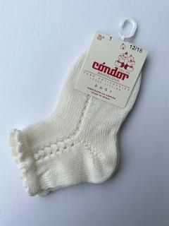 condorPerle Side openwork short socks 硼ȥå