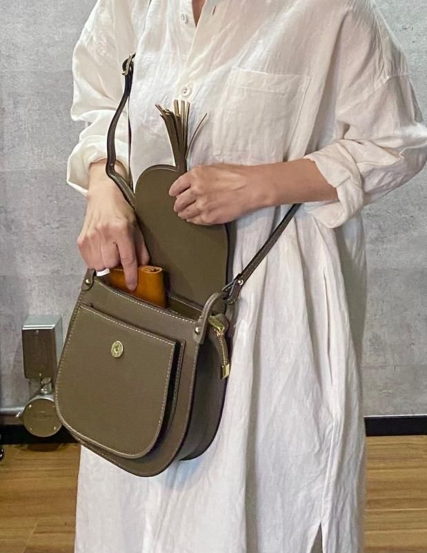 MARLON FIRENZE 】Frap Shoulder Bag イタリアンレザー