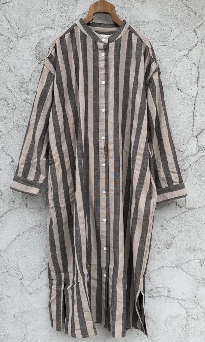 YARRA】リネン混ストライプワンピース - Ladies+Kids shop Lilou YARRA】リネン混ストライプワンピース - Ladies+Kids shop Lilou
