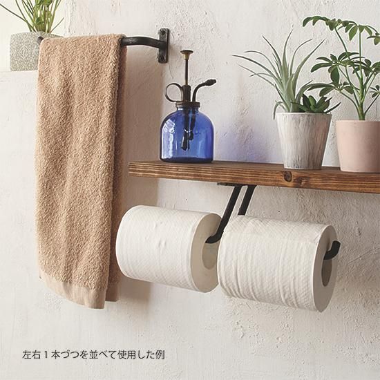 楽天市場】D.Brass 真鍮 トイレットペーパーホルダー W ダブル