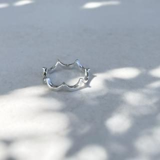 silver925 crown ring