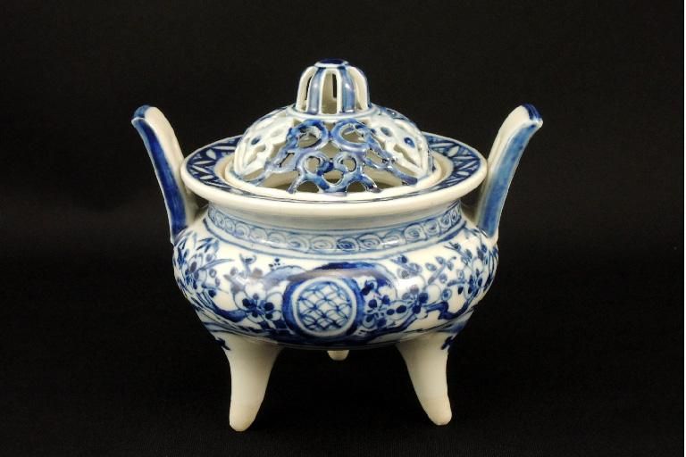 伊万里 染付 火入 海中絵 MA7 その他/ Other - OKURA ORIENTAL ART / 大蔵オリエンタルアート