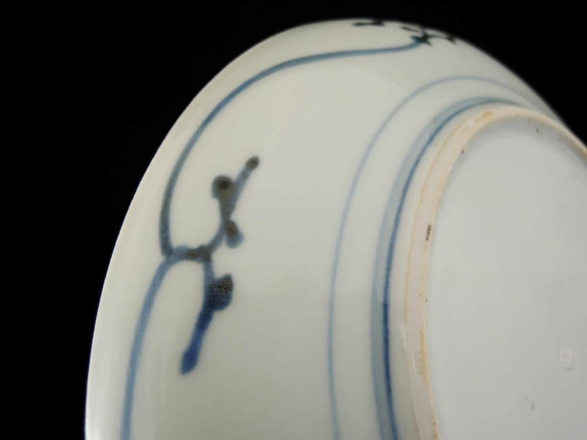 伊万里染付将棋図六寸皿 五枚組 / Imari Blue & White Plates(19.2cm
