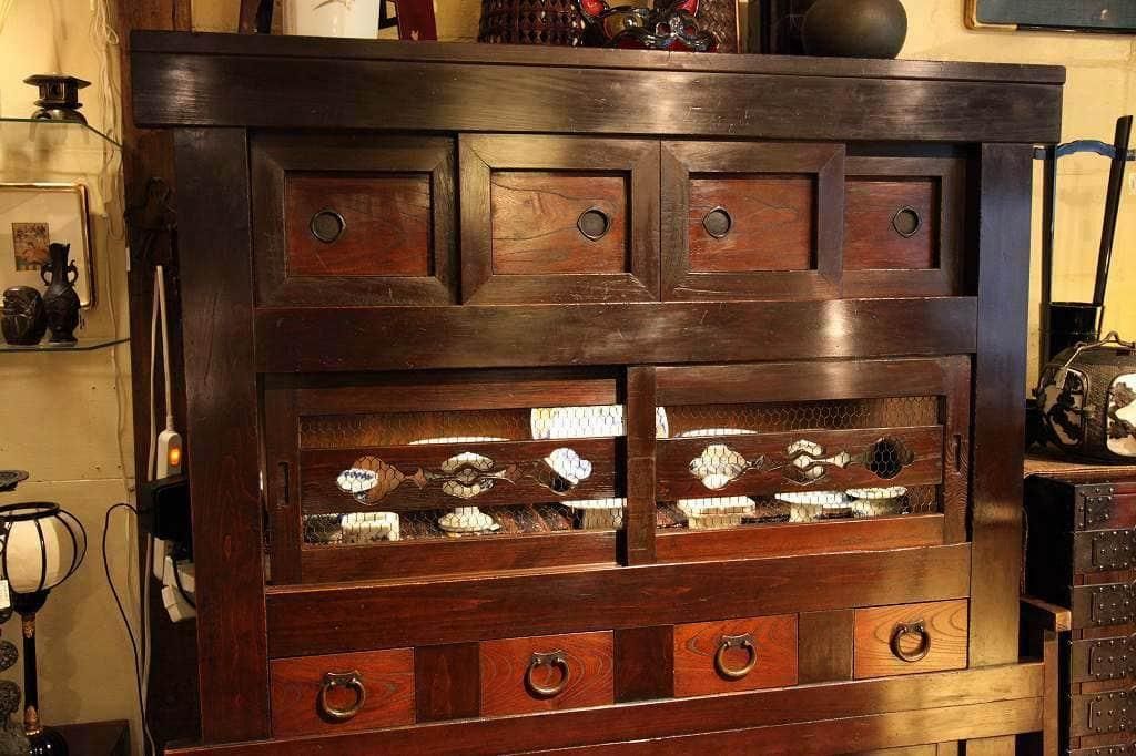 京都水屋箪笥 / Kyoto Mizuya Tansu (Kitchen cabinet) - OKURA 京都水屋箪笥 / Kyoto Mizuya Tansu (Kitchen cabinet) - OKURA