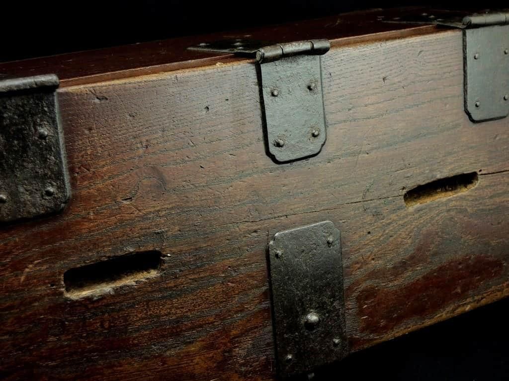 古い銭箱 銭箱 / Wooden Money Box - OKURA ORIENTAL ART / 大蔵オリエンタルアート