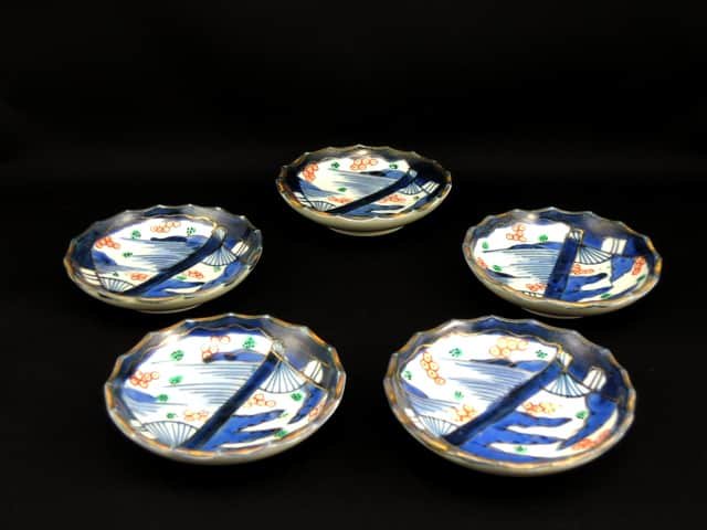 Τ / Imari Polychrome Small Plates  set of 5