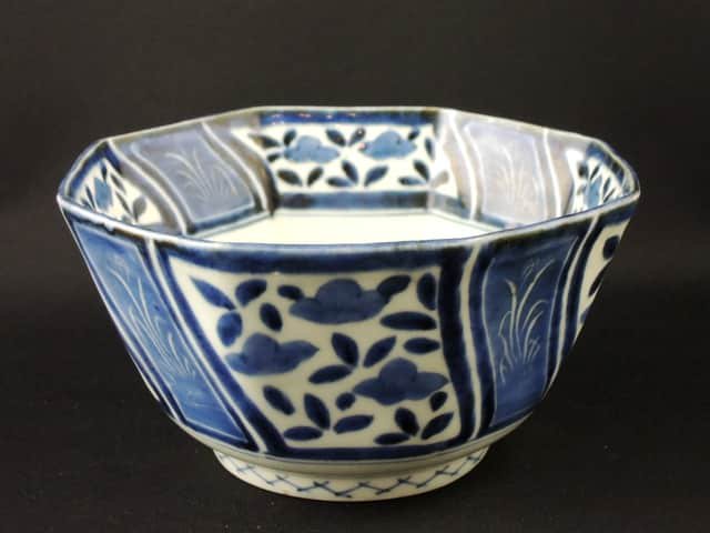 伊万里染付八角鉢 / Imari Blue & White Octagonal Bowl 