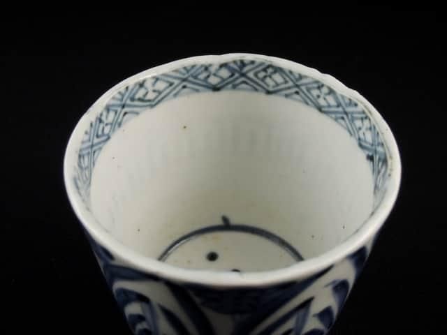 蕎麦猪口 湯呑 伊万里 水仙 古伊万里 初期伊万里 並び水仙図 そば猪口 蕎麦猪口 – n3curio