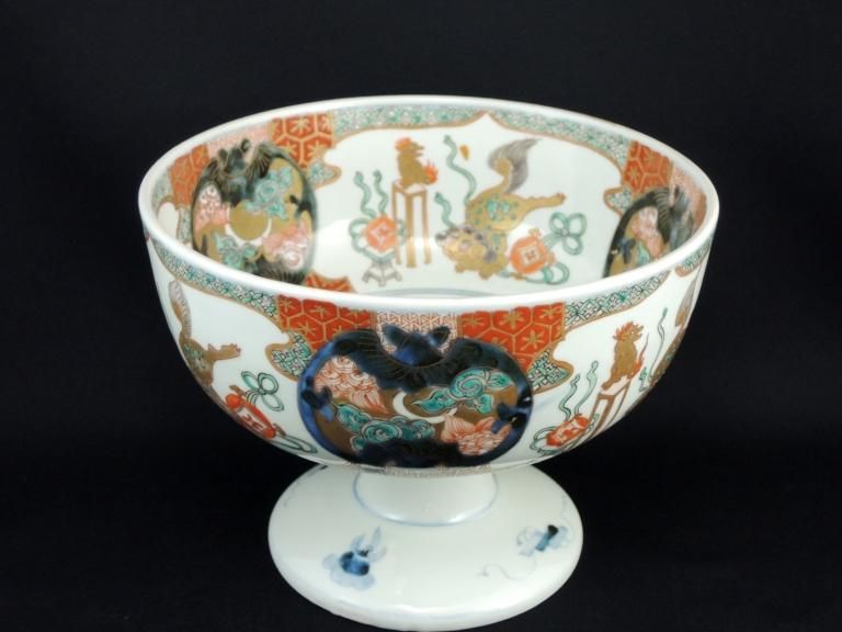 ΤҲðʸ / Imari Polychrome Haisen Sake Cup washing Bowl