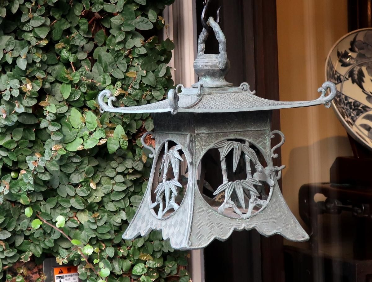 銅器吊灯籠 / Bronze Hanging Lantern - OKURA ORIENTAL ART 銅器吊灯籠 / Bronze Hanging Lantern - OKURA ORIENTAL ART