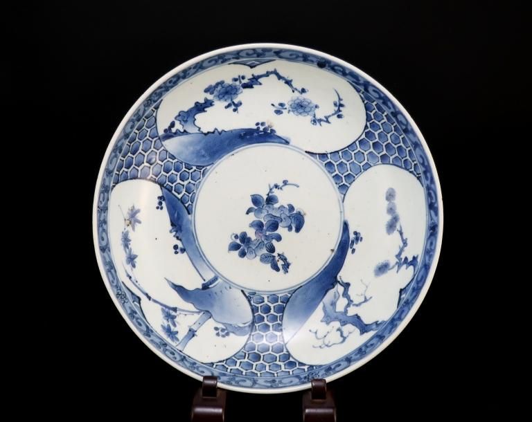 Τվߵʸȭ / Imari Large Blue & White Bowl