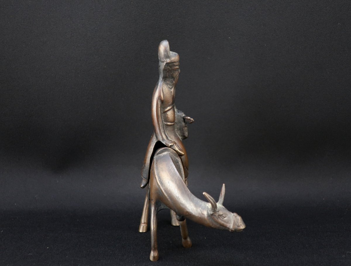 銅器のったり香炉 / Bronze Incense Burner - OKURA ORIENTAL ART 