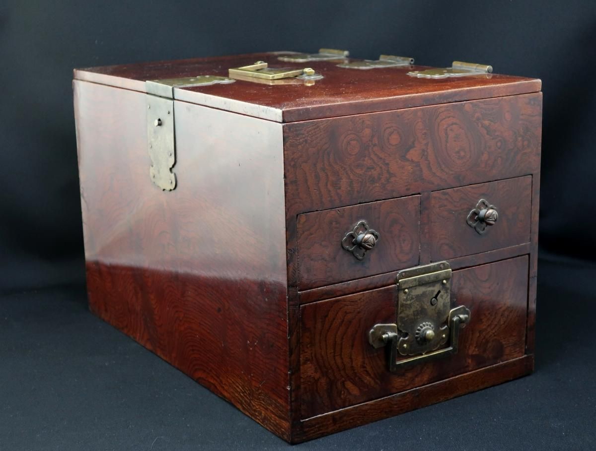 欅硯箱 / Keyaki Inkstone Box - OKURA ORIENTAL ART / 大蔵