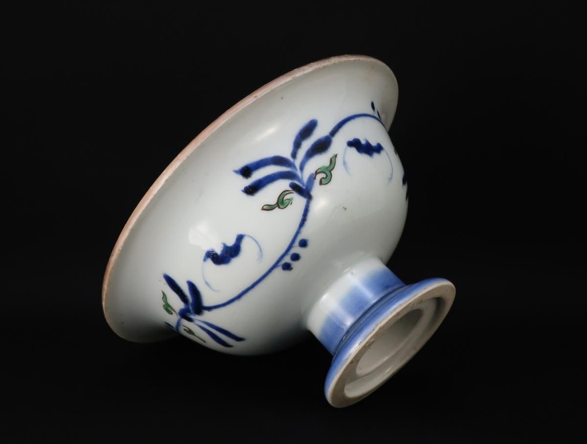 伊万里色絵盃洗 / Imari Polychrome 'Haisen' Sake Cup Washing