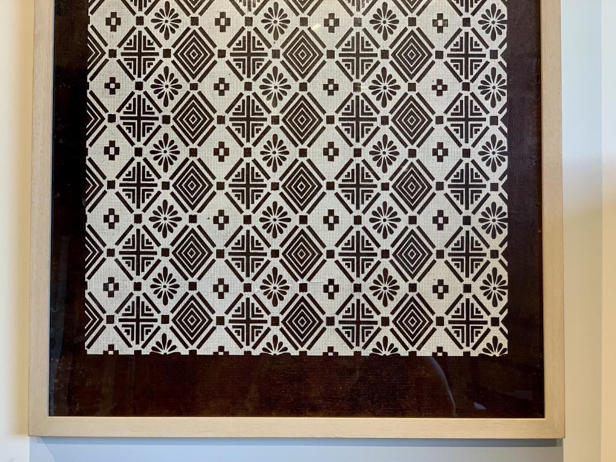 伊勢型紙額 / 'Ise Katagami' (Kimono Stencil Paper)Frame