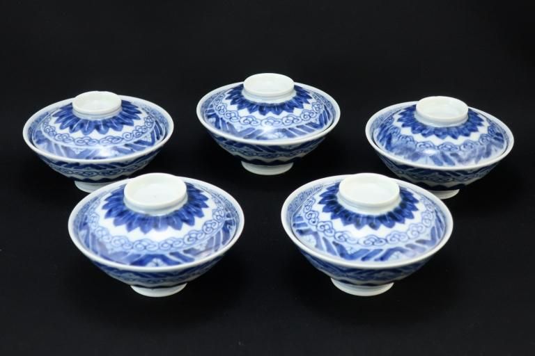 Τվҡ޵ / Imari Small Blue & White Bowls with Lids