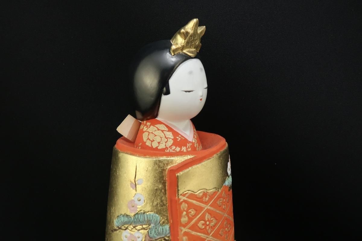 博多人形 立雛 / Hakata Porcelain Dolls of 'Hina' - OKURA ORIENTAL
