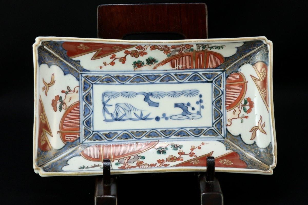 色絵伊万里中皿5枚セット 約21、5cm 幕末 159892126_o2.jpg?