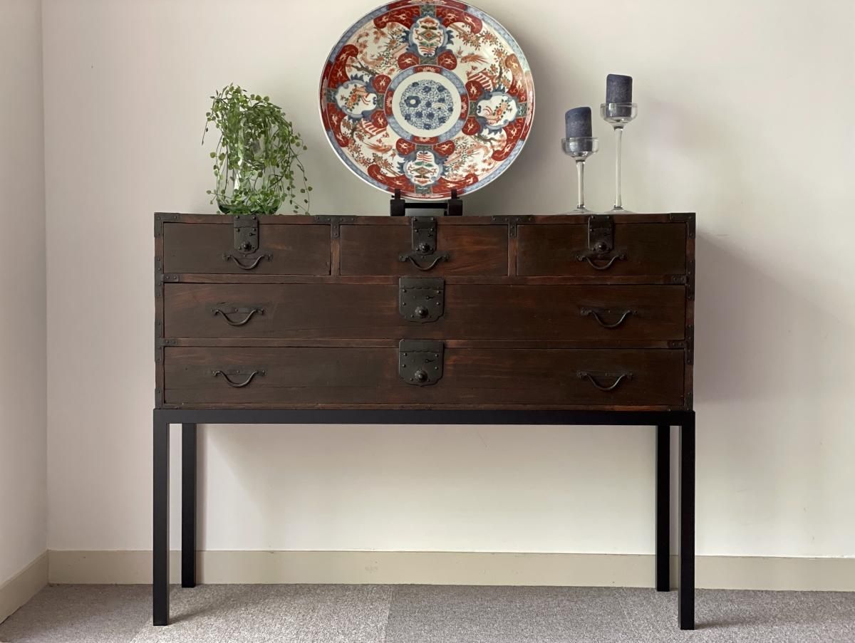 刀箪笥コンソール / Sward Chest Console - OKURA ORIENTAL ART