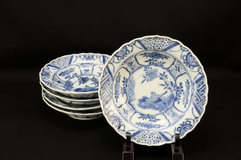 Τּʸʿȭ޵ / Imari Blue & White Bowls  set of 5