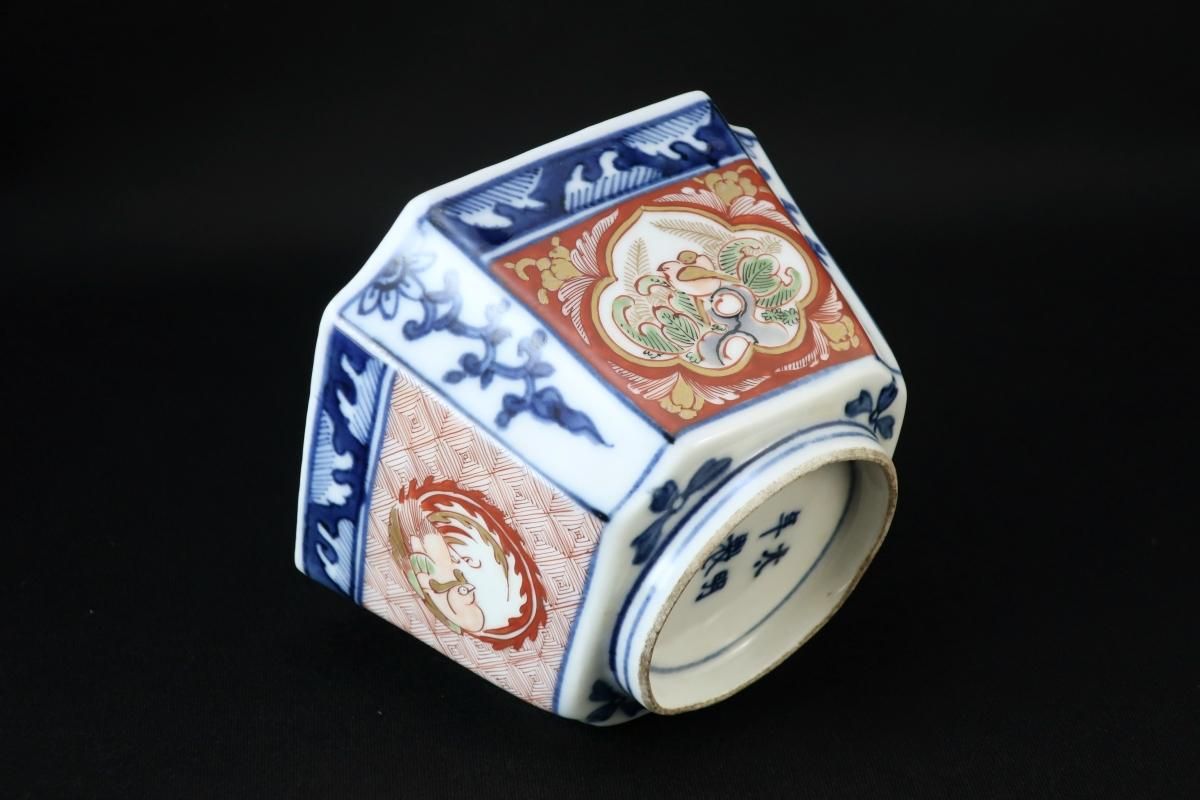 伊万里・菓子器 八角形 花鳥模様 伊万里・菓子器 八角形 花鳥模様 伊万里・菓子器 八角形 花鳥
