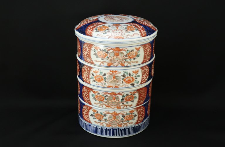 ΤҲðʸʽ / Imari Polychrome Round ' Danju' Food Boxes